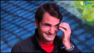 2015 Brisbane Q & A with Roger Federer