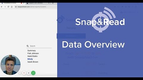 Snap&Read: Data Overview