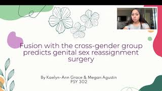 PSY 302 GENDER IDENTITY