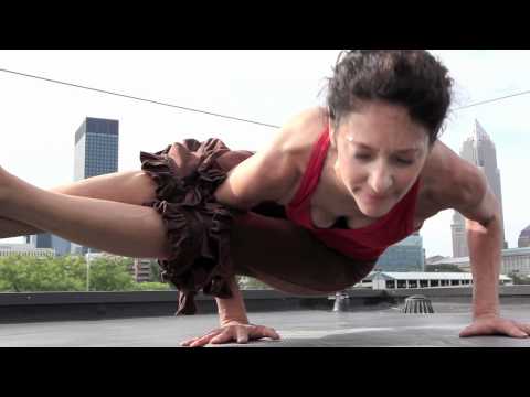 Marni Task - Yoga in Cleveland with music by Michael Franti and Spearhead - The Sound of Sunshine