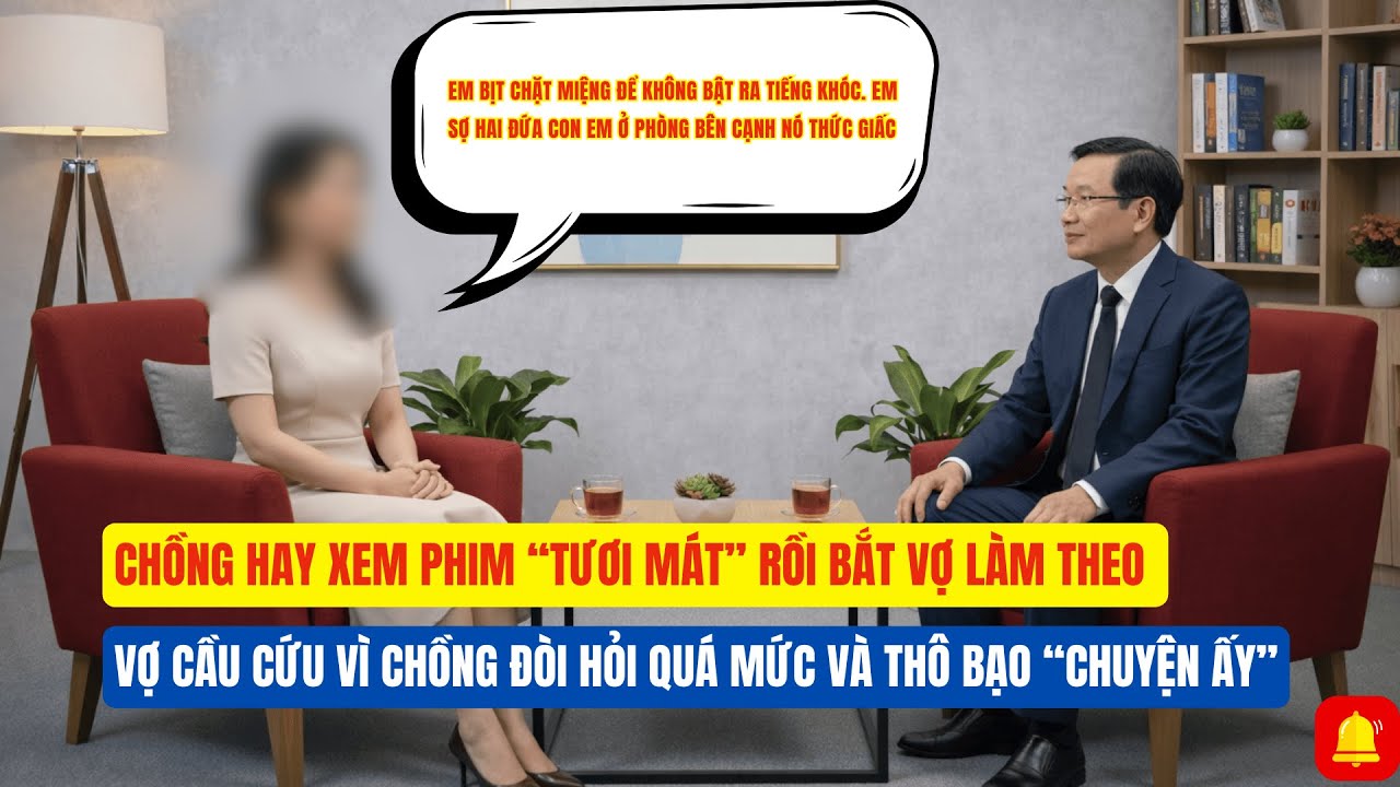Chồng Hay Xem Phim “Tươi Mát” Rồi Bắt Vợ Làm Theo - Vợ Cầu Cứu Vì Chồng Thô Bạo Trong “Chuyện Ấy”
