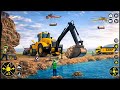 🚧 Railroad Builder Simulator 3D - Highway Excavator Construction JCB - Android GamePlay
