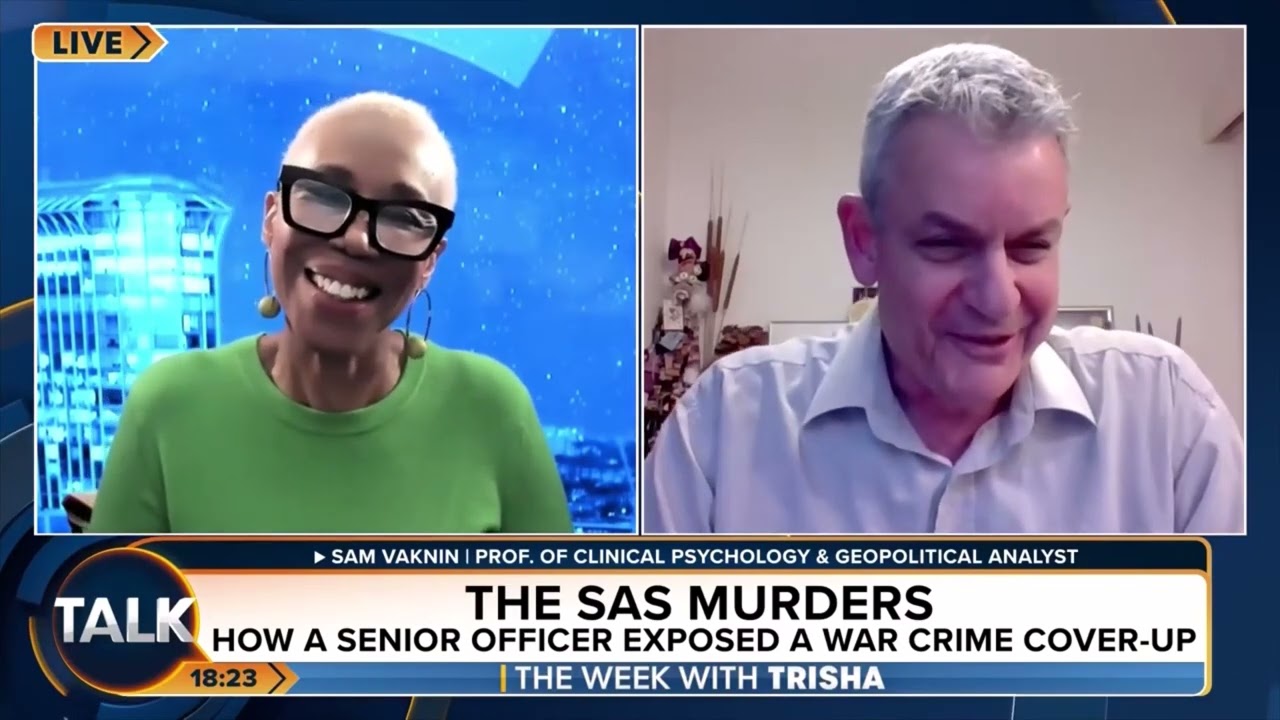 Video thumbnail — Why People Commit War Crimes and How to Prevent Them (TalkTV with Trisha Goddard)