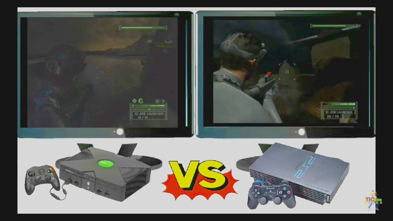 Splinter Cell PS2 vs Xbox - Side by Side Comparison 