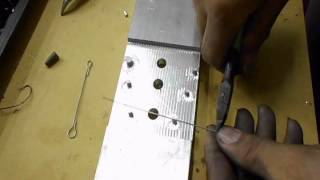 Casting a Wire Thru Lead Fishing Bait