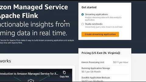 Amazon Kinesis Data Analytics theory and Hands on