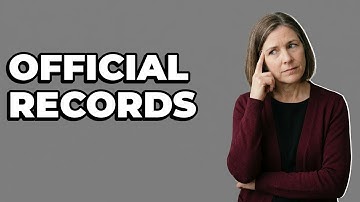 What do official property database results show?