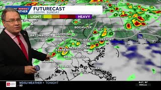 Gradually getting into a drier weather pattern