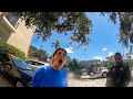 Angry Woman Shuts Off Garbage Truck Engine... Then She Got Handcuffed