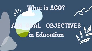 Aim goals and objectives in urdu: | In Education Assessment|