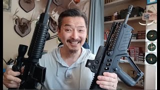 AR-15 vs Bullpup Tavor SAR pros & cons, accuracy comparison at 100 yards and my honest opinion.
