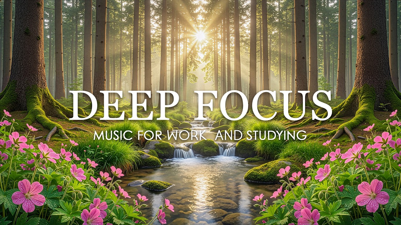 Music for Studying , Focus Music - 3 Hours of Ambient Study Music to ...