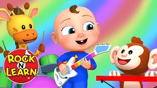 learn colors with baby bradley preschool and kindergarten colors video rock n learn