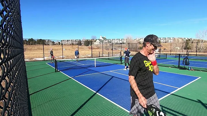 Pickleball Jan 2022 Cartwright & Brown vs Johnson ...