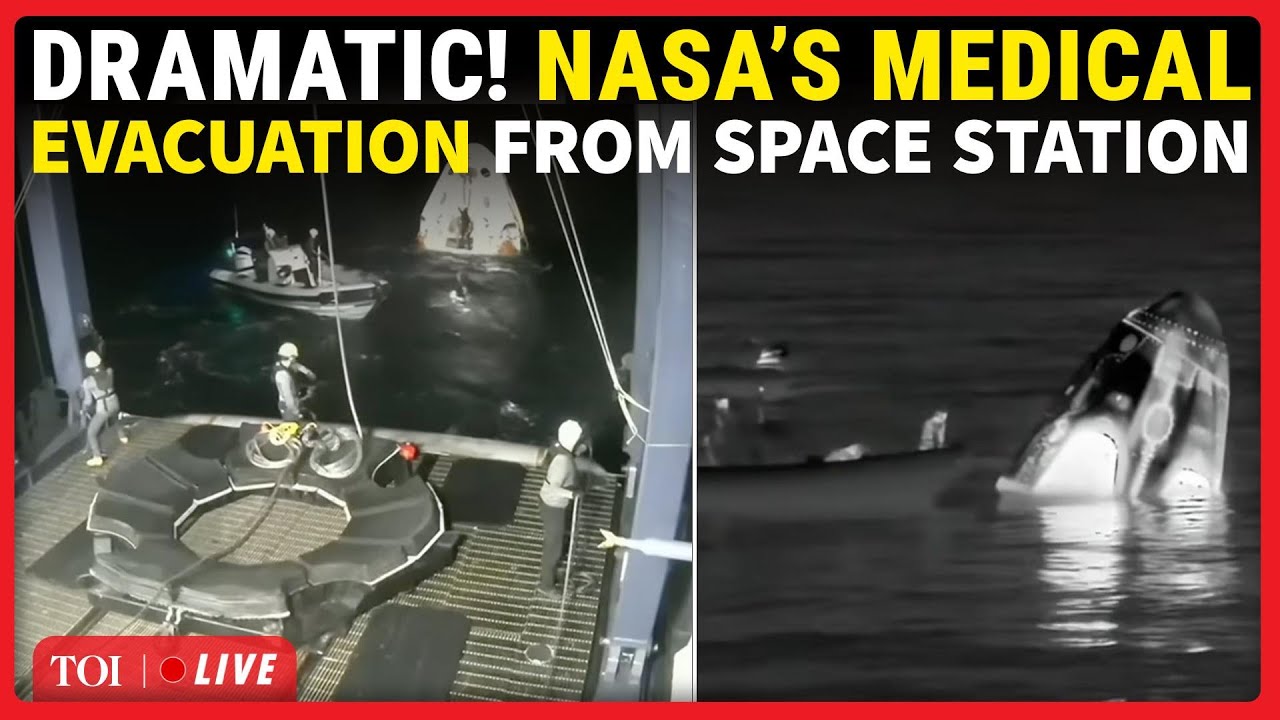 NASA’s EMERGENCY Evacuation: Astronauts Return To Earth From Space Station After Medical Scare