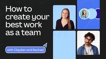 How to collaborate and create your best work as a team | Team up and collaborate in Canva