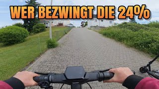 Segway Ninebot ZT3 Pro vs VMAX VX2 Hub am 24% Berg 