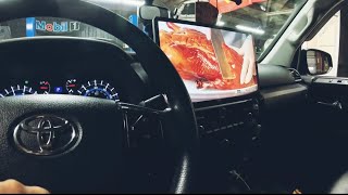 16" Toyota 5th gen 4Runner radio upgrade and 360° camera installation