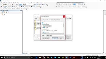 How to Connect to Folder and Add Data in ArcMap