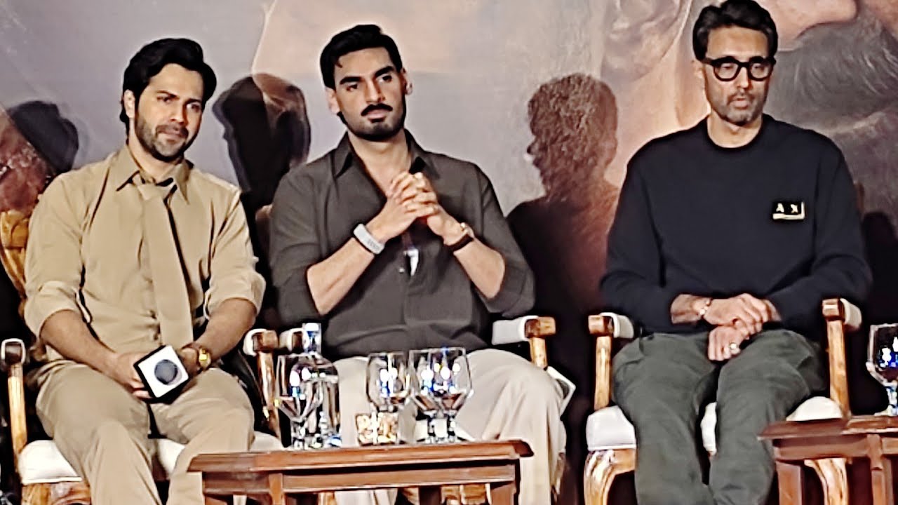 Ahan Shetty at Border-2 success press conference | Sunny Deol | Varun Dhawan | Bhushan Kumar 