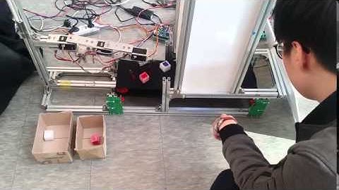 Conveyor Belt Object Classification Using Image Processing and SCARA