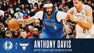 Anthony Davis (18 Points) Highlights vs. Chicago Bulls | March 29 , 2025