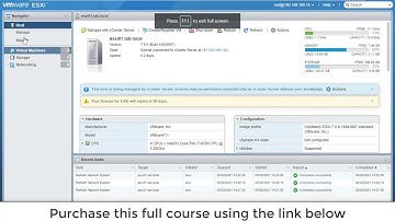 Working with VMware ESXi 7 logs - TrainerTests.com