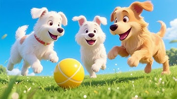 Nhạc Thiếu Nhi Vui Nhộn - Hoạt Hình 3 Con Chó Con Gâu Gâu Gâu