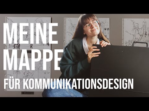 Meine Bewerbungsmappe fürs Kommunikationsdesign-Studium + Tipps