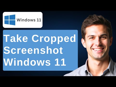How to Take a Cropped Screenshot on Windows 11  Take Cropped Screenshot in Windows