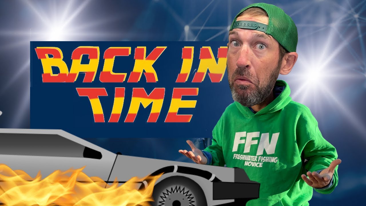 I Travel back in time, to catch fish  #fishing #kayakfishing #bassfishing  #time travel