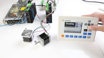 Cloudray Stepper Motor Operation Video