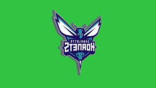 Charlotte Hornets NBA ​Logo on a Green Screen | FREE HD GreenScreen (No copyright)