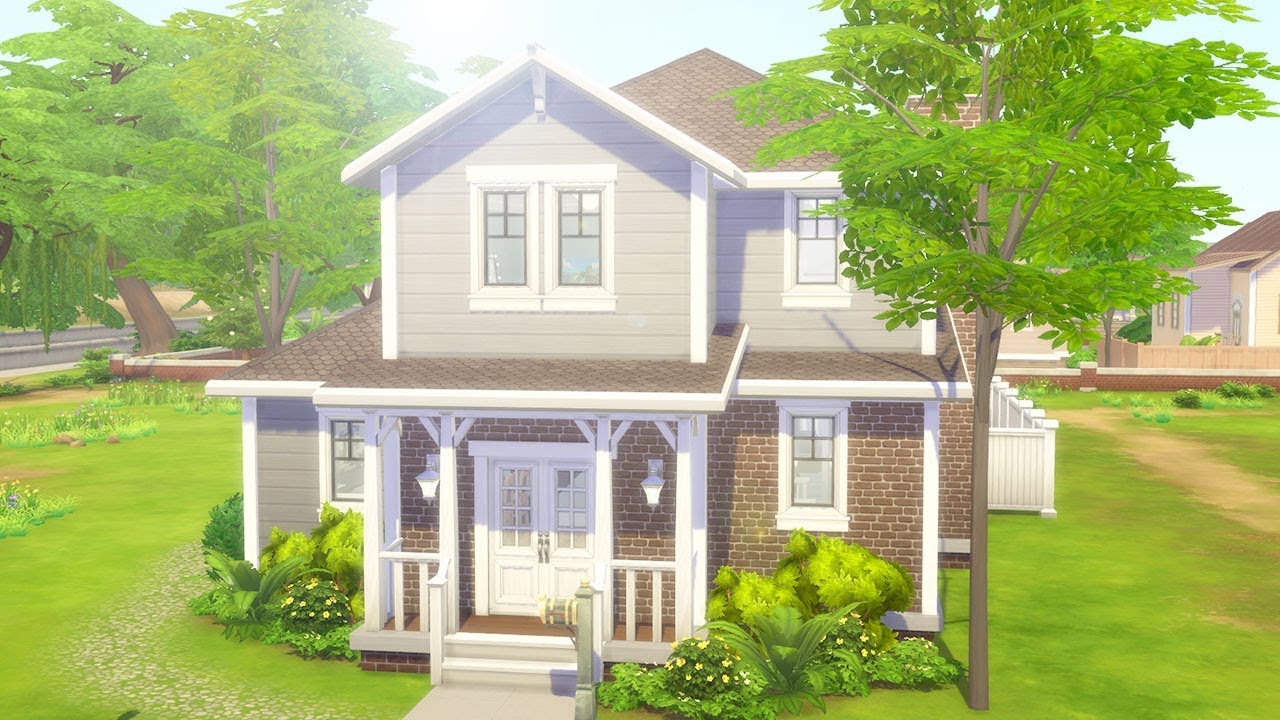 FAMILY DREAM HOUSE // The Sims 4 Speed Build YouTube