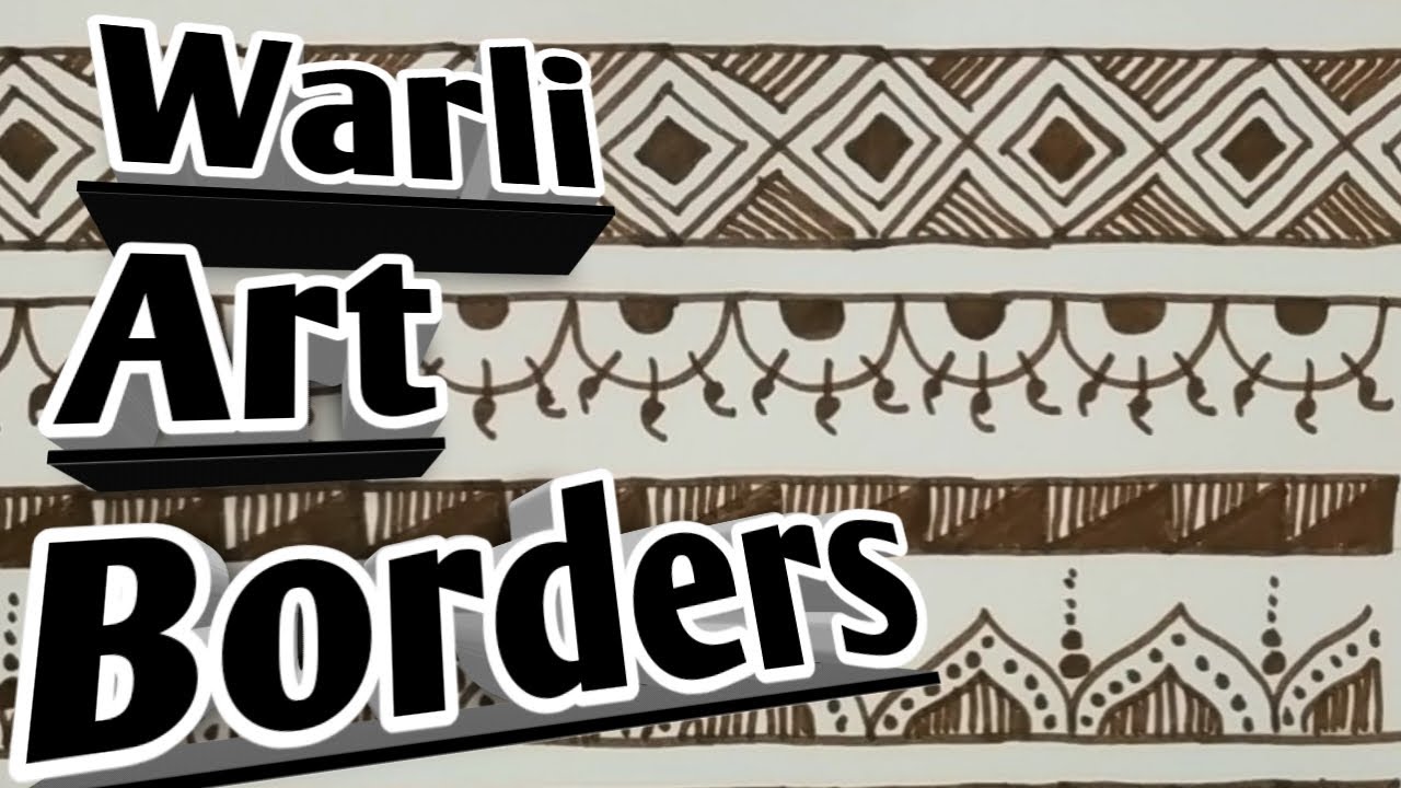Warli art tutorial  #1 | Sketching | Padmaja Arts