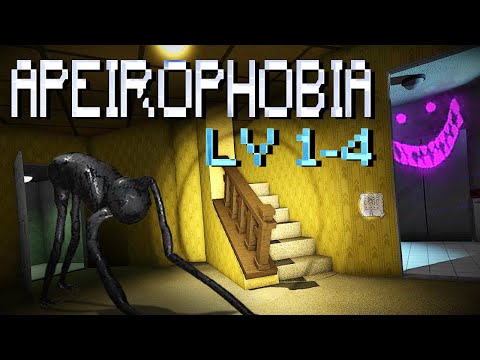 Apeirophobia [Levels 1-4] - Full gameplay