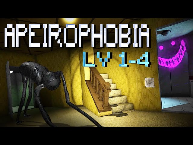 ROBLOX - Apeirophobia - Level 4 to 10 - Full Walkthrough 