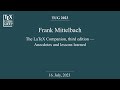 Tug 2023  frank mittelbach  the latex companion 3rd editionanecdotes and lessons learned