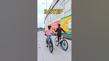 How to wheelie in cycle tutorial 19 second 🚴😱 || #shorts #cyclestunt #wheelie #stunt #video