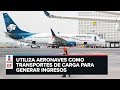 Aeroméxico deja en tierra a decenas de aviones por coronavirus