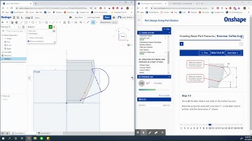 OnShape Coffee Cup Handle Part 1