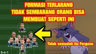 Formasi Terlarang - PES 2019