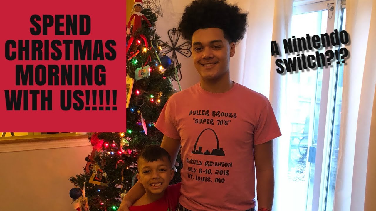 SURPRISING MY LITTLE BROTHER WITH A NINTENDO SWITCH CHRISTMAS