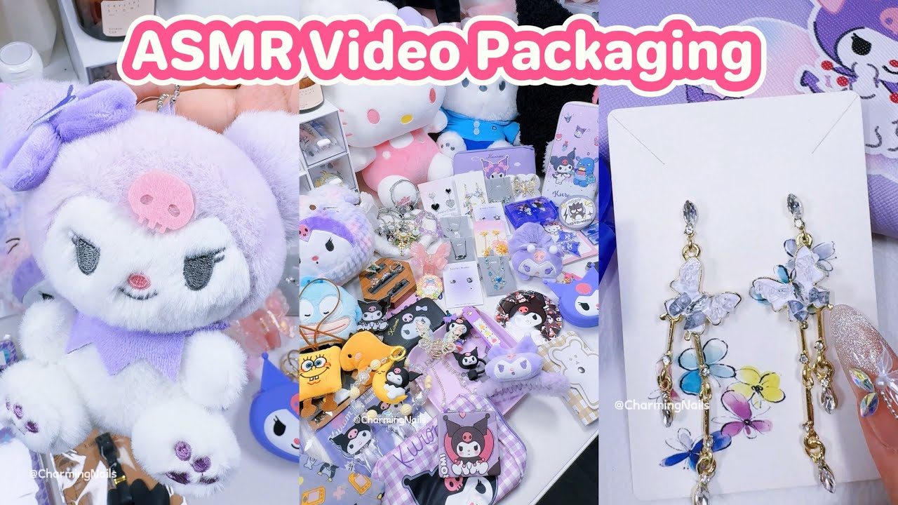 ASMR packaging Kristen C’s first order part 1