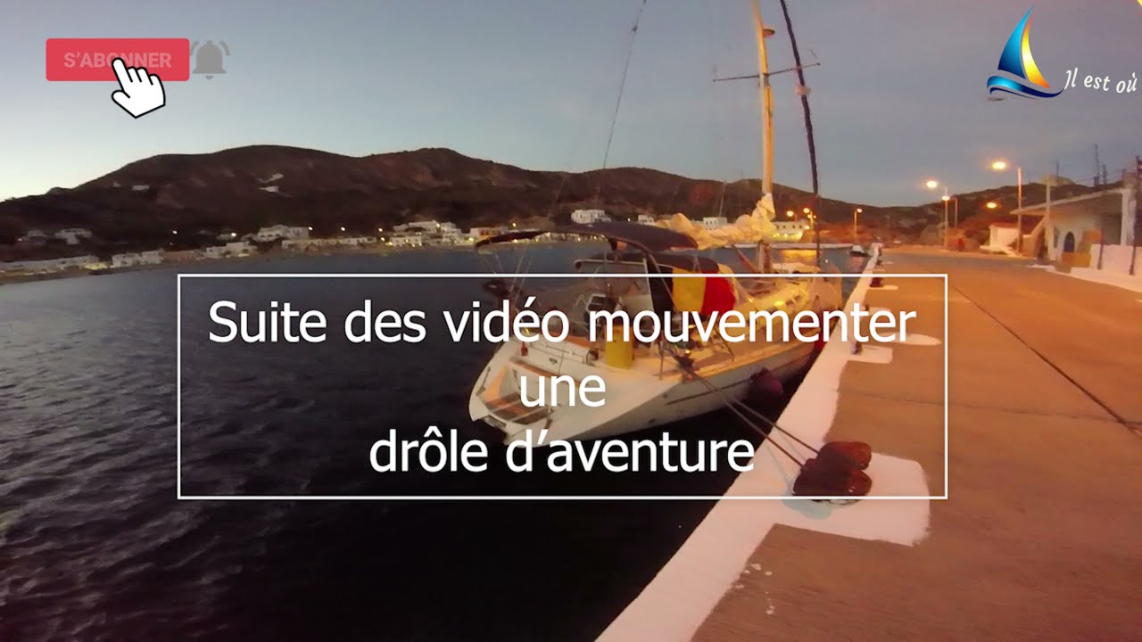 Navigation en Grèce J1 Rethymnon à Nisos Kithira [📌 Épisode 9]