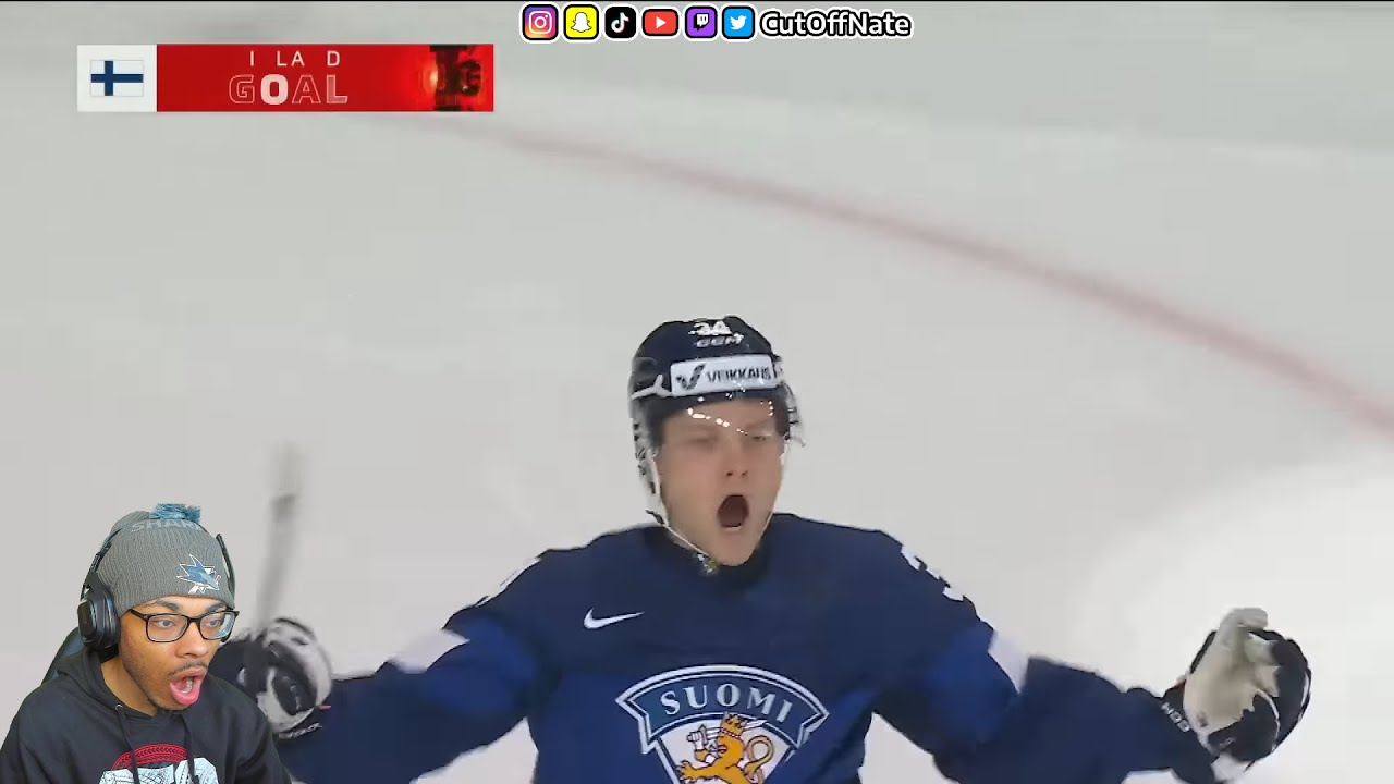 Реакция американских болельщиков на матч Финляндия — США: лучшие моменты игры | Чемпионат мира ср...