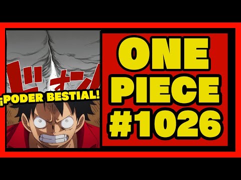 One Piece Review 1026  ¡¿LUFFY ALCANZA NIVEL YONKOU