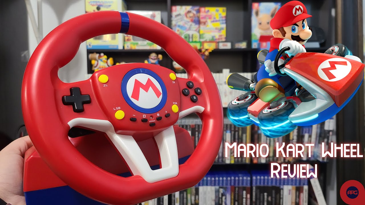 Hori Mario Kart Racing Wheel Pro, Lenkrad + Pedale, Nintendo