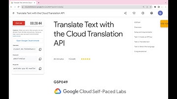 Translate Text with the Cloud Translation API || #qwiklabs || #GSP049 ||  [With Explanation🗣️]