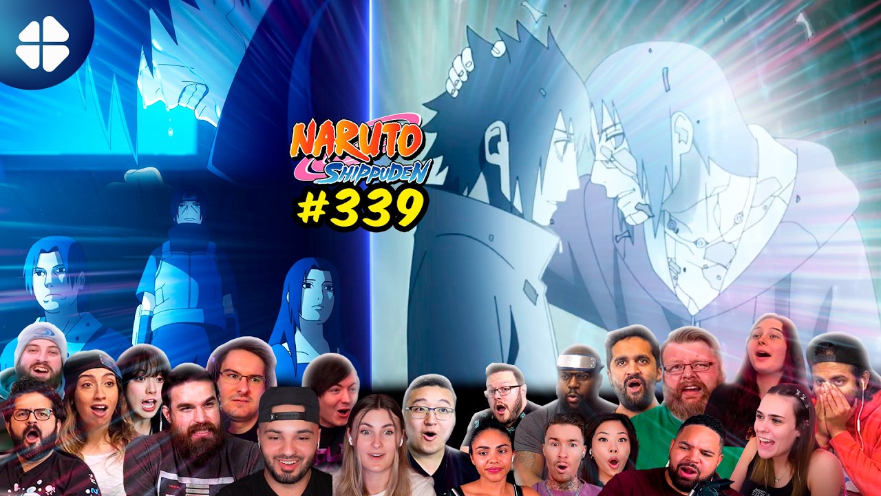 Shippuden Episode 339 Mega Reaction Mashup | ナルト 疾風伝] [海外